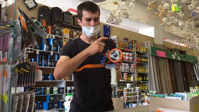 Как заправить скотч в ДИСПЕНСЕР
