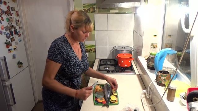 Кухня, МОЙВА без запаха и дыма, 3 рецепта приготовления рыбы, скумбрия, коля оля шаповаловы