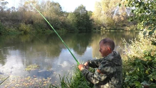 Рыбалка 8 октября 2022 на речке. смотреть онлайн
