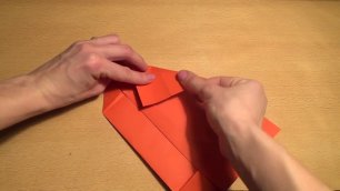 Конверт оригами из бумаги схема сборки