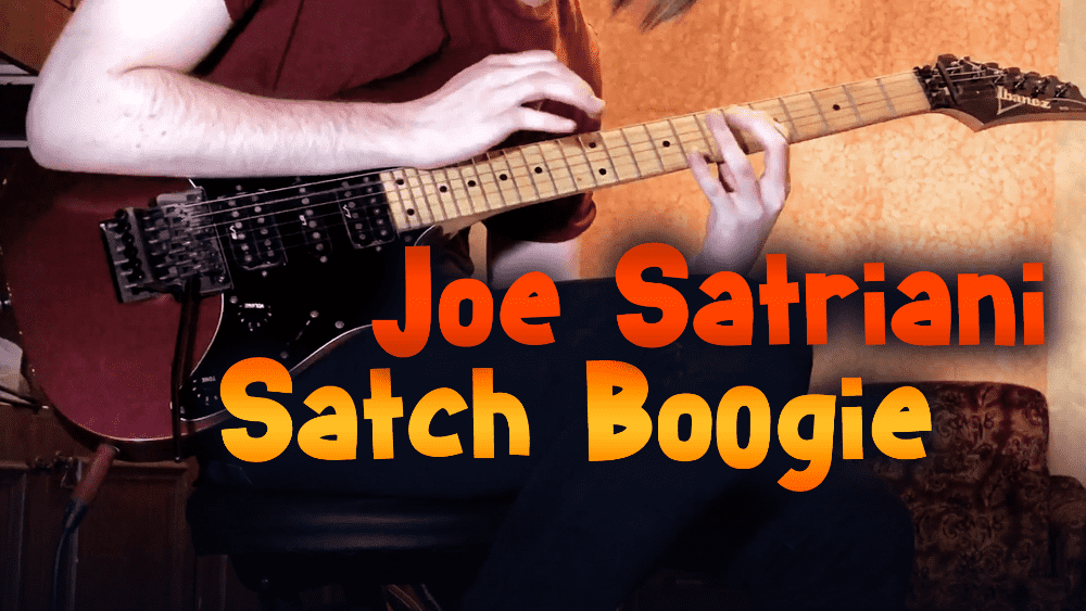 Joe Satriani - Satch Boogie (guitar cover). Студент Кирилл Рогов