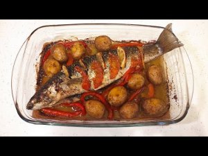 Готовим рыбу Кефаль в духовке очень вкусно
