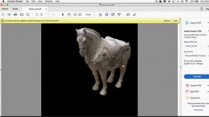 Photoshop CC Tutorial 3D: 3D Model with in a PDF