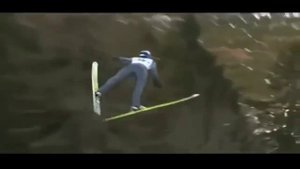 Падение на прыжках с трамплина