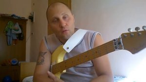 Уроки гитары.В.Цой-Мама мы все тяжело больны.Партия электрогитары 1 часть