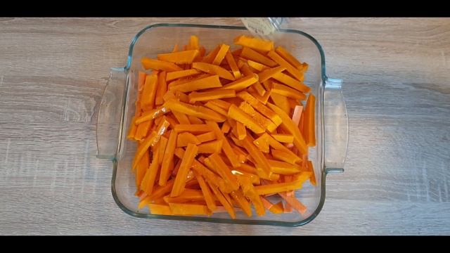 Запеканка с тыквой и  бататом - очень вкусно! Pецерт в подарок