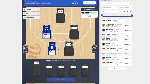 DUNKEST LBA 21/22: i miei consigli e il torneo di Campo Aperto. смотреть онлайн