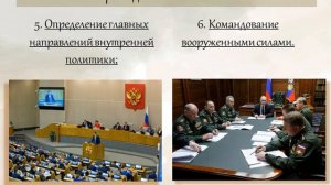 Полномочия президента РФ