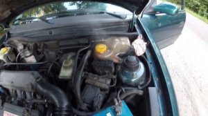 Opel Astra F Замена Антифриза, Закипел двигатель,как слить антифриз