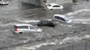 Цунами на побережье Эгейского моря, Турция. 30 октября 2020 года