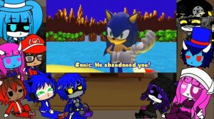 The Ethans + Fandoms React To:If Mario Was In Sonic Movie 2 By SMG4 (Gacha Club)