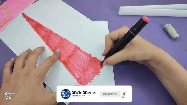 Дракон на Пасху из бумаги на руку. Как сделать? DIY Sofit Sun смотреть онлайн