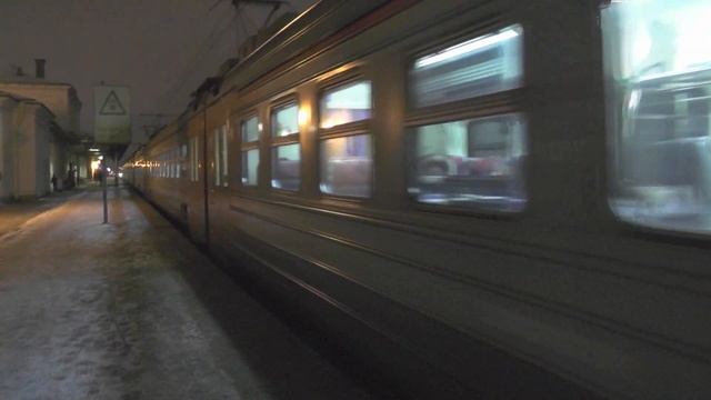 Новогодняя! Электропоезд ЭД4М-0413