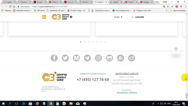 Prezentarea proiectului CryptoCreditCard смотреть онлайн