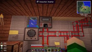 Minecraft - Кругосветное путешествие - 34 - Магмовый тигель и жидкий редстоун