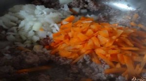 Рассыпчатый плов с фаршем