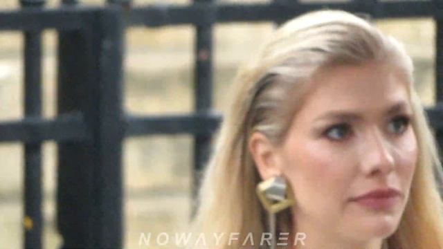 Elena PERMINOVA @ FENDI fashion show, Paris January 26th 2023 Week Haute Couture 26.01.2023