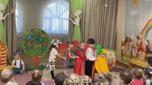 Театральная постановка "Репка" во 2-ой младшей группе.