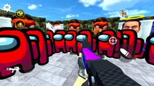 Nextbots In Backrooms: Shooter - Gameplay Walkthrough Part 2 Sandbox Mode (iOS, Android)