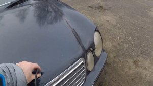 ОСМОТР МЕРСЕДЕС БЕНЦ CLK 2,3 KOMPRESSOR. ЦЕЛКА...
