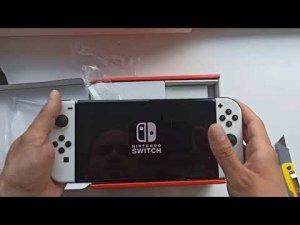 Nintendo Switch OLED - распаковка посылки с AliExpress