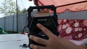 Обзор акустической системы с радио Defenter G98.