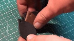 Бирка из кожи