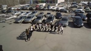 флешмоб на юбилей компании