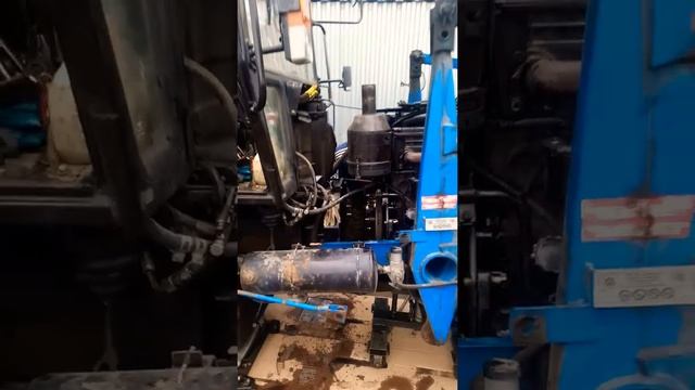 Замена сцепления на тракторе МТЗ смотреть онлайн