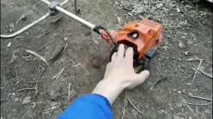 Успех работы бензокосилки чтобы не подводила