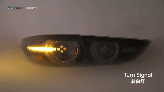 VLAND New LED Tail Lights For Mazda 3 Axela Sedan 2019-UP