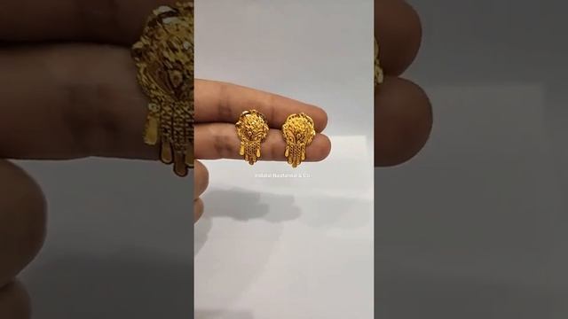 Gold Studs Tops weight gm 4.260 Hallmark 22 carat ct Hallmark New Jewellery Design latest Collectio