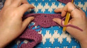 Весеннее пальто (кардиган) с опушкой ❤️ Связано крючком, регланом сверху.