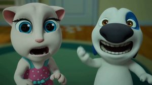 RUN! RUN! RUN! Talking Tom Shorts Cartoon Vs My Talking Tom 2 Funny Trailer