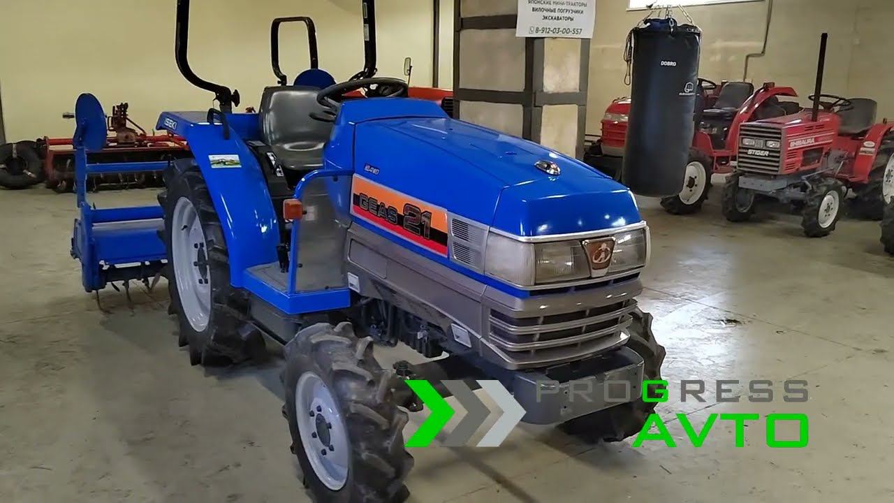 ISEKI GEAS 21 Екатеринбург обзор японский мини трактор купить за 740 000 руб. 89145783388