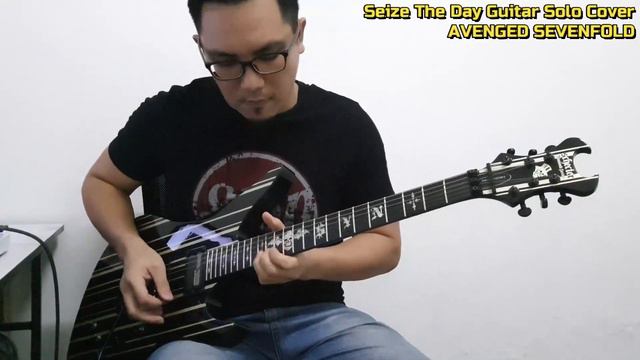 Avenged Sevenfold - Seize The Day Guitar Solo (cover) смотреть онлайн