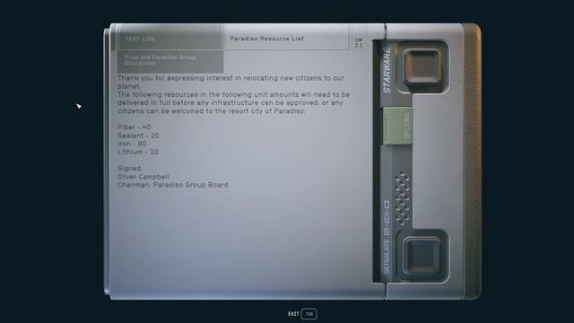 Oh how to resolve the ECS Constant's Claim on the planet and exploring OOB areas - Starfield смотреть онлайн