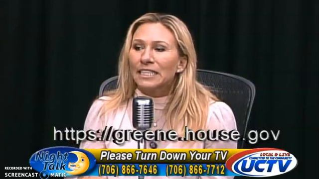 Satanic Racist Calls Marjorie Taylor Greene