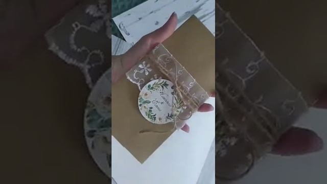 Пригласительные Ручной Работы "Рустик-3" смотреть онлайн