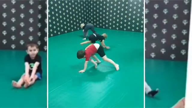 Детская школа единоборств.  Комплекс ОФП