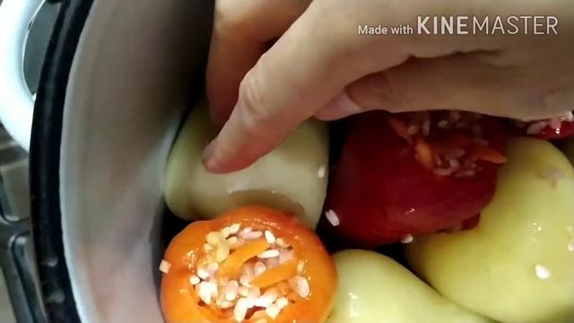 Голубцы без мяса.Фаршированный перец. САМЫЙ ПРОСТОЙ РЕЦЕПТ