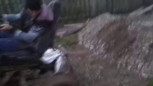 самодельный минитрактор переломка 4х4 с двс от мотоблока дм-1 с трансмисия от ваз 2107 первый выезд