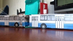 Обзор модели троллейбуса ЗиУ682Г по СМЕ