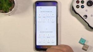 Как настроить ярлыки панели уведомлений на телефоне REALME Narzo 30?