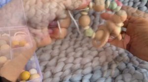 МАСТЕР КЛАСС - Браслет погремушках из пищевого силикона и бука своими руками