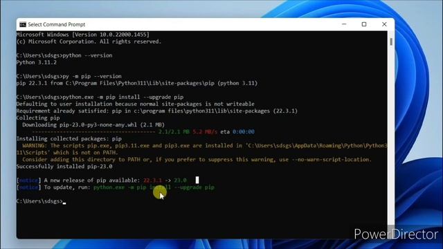 Numpy Installation on Python 3.11.2 |  (an instance of numpy.dtype class) #numpy#machinelearning