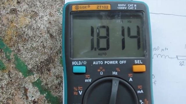 Генератор тумана на пьезоизлучателе 1,7 МГц, схема