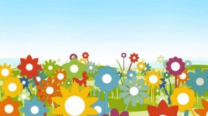 Футаж - фон Поле Цветов скачать бесплатно