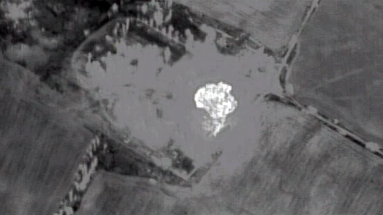 В Минобороны РФ показали кадры уничтожения зенитно-ракетного комплекса ВСУ