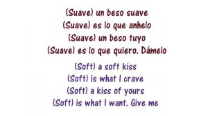 Suavemente - Elvis Crespo Lyrics English and Spanish (Translation)